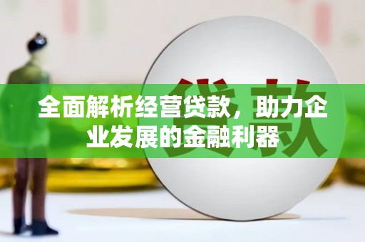 揭阳全面解析经营贷款，助力企业发展的金融利器