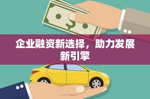 揭阳企业融资新选择，助力发展新引擎