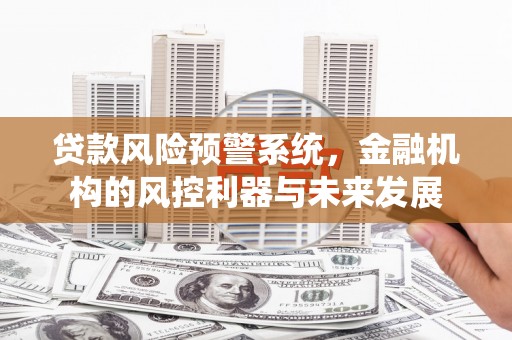 揭阳贷款风险预警系统，金融机构的风控利器与未来发展