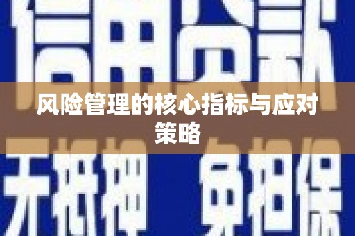 揭阳风险管理的核心指标与应对策略