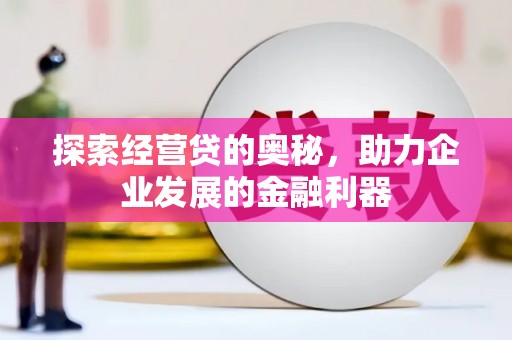 揭阳探索经营贷的奥秘，助力企业发展的金融利器