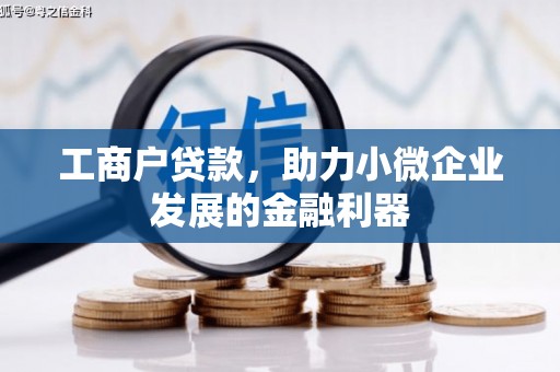 揭阳工商户贷款，助力小微企业发展的金融利器