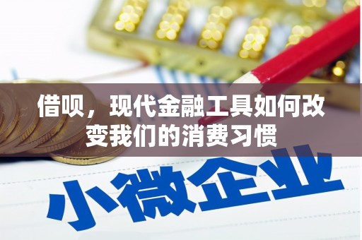 揭阳借呗，现代金融工具如何改变我们的消费习惯