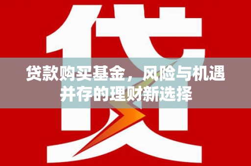 揭阳贷款购买基金，风险与机遇并存的理财新选择