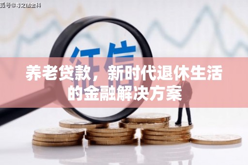 揭阳养老贷款，新时代退休生活的金融解决方案