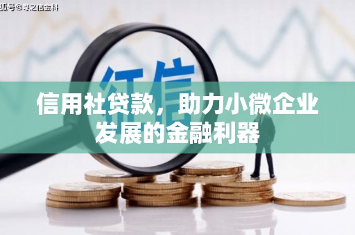 揭阳信用社贷款，助力小微企业发展的金融利器