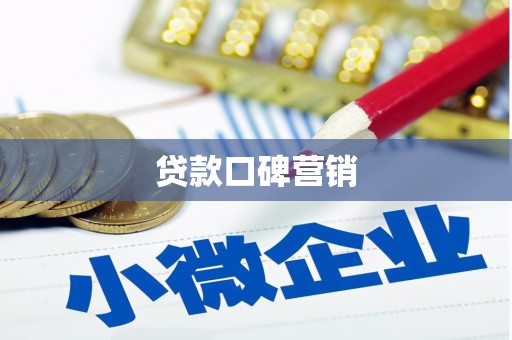 揭阳贷款口碑营销