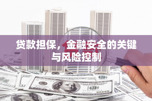 揭阳贷款担保，金融安全的关键与风险控制