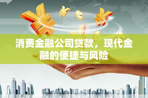 揭阳消费金融公司贷款，现代金融的便捷与风险
